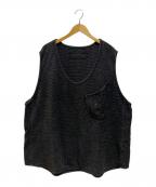 Porter Classicポータークラシック）の古着「BEATNIK KENDO KNIT PULLOVER VEST」｜グレー
