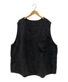 Porter Classic（ポータークラシック）の古着「BEATNIK KENDO KNIT PULLOVER VEST」｜グレー