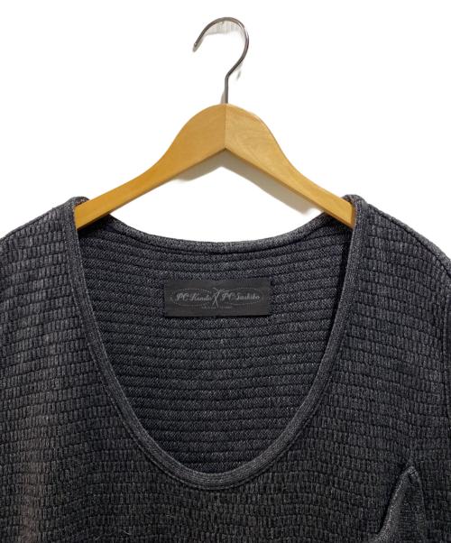 Porter Classic（ポータークラシック）Porter Classic (ポータークラシック) BEATNIK KENDO KNIT PULLOVER VEST グレー サイズ:4の古着・服飾アイテム