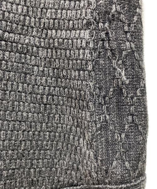 Porter Classic（ポータークラシック）Porter Classic (ポータークラシック) BEATNIK KENDO KNIT PULLOVER VEST グレー サイズ:4の古着・服飾アイテム