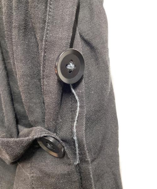 Yohji Yamamoto pour homme（ヨウジヤマモト プールオム）Yohji Yamamoto pour homme (ヨウジヤマモト プールオム) サイドマルチボタンサルエルパンツ ブラック サイズ:2の古着・服飾アイテム