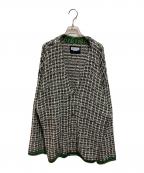 MAISON SPECIALメゾンスペシャル）の古着「ニットカーディガン」｜パープル