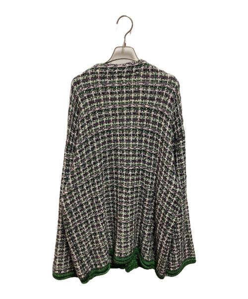MAISON SPECIAL（メゾンスペシャル）MAISON SPECIAL (メゾンスペシャル) ニットカーディガン パープル サイズ:Mの古着・服飾アイテム