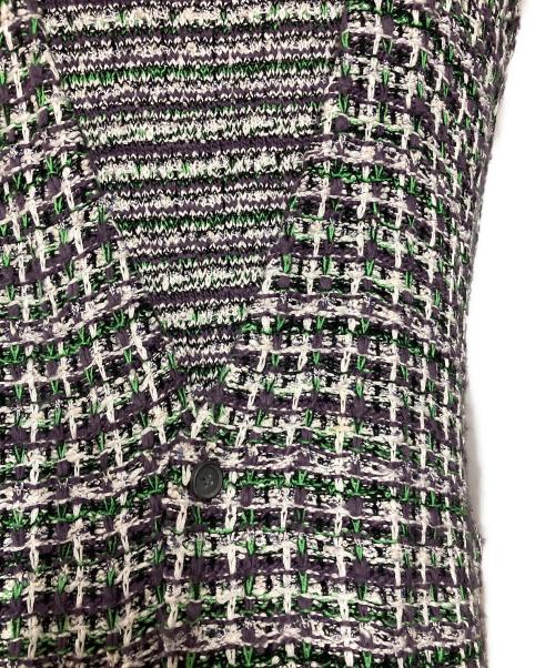 MAISON SPECIAL（メゾンスペシャル）MAISON SPECIAL (メゾンスペシャル) ニットカーディガン パープル サイズ:Mの古着・服飾アイテム