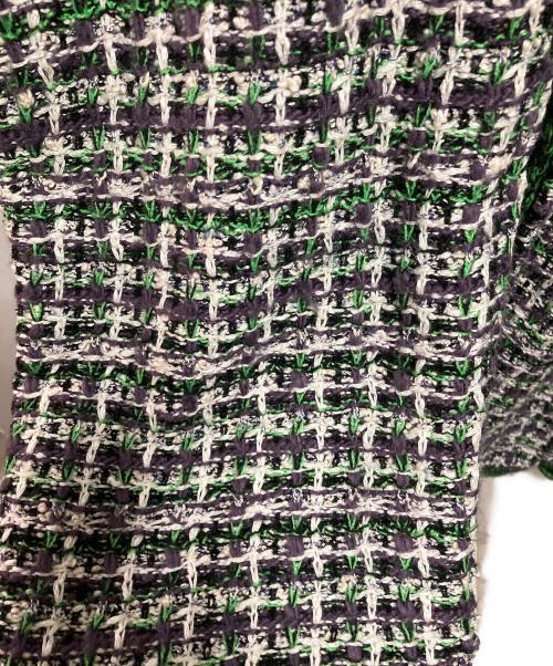 MAISON SPECIAL（メゾンスペシャル）MAISON SPECIAL (メゾンスペシャル) ニットカーディガン パープル サイズ:Mの古着・服飾アイテム