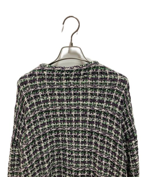 MAISON SPECIAL（メゾンスペシャル）MAISON SPECIAL (メゾンスペシャル) ニットカーディガン パープル サイズ:Mの古着・服飾アイテム