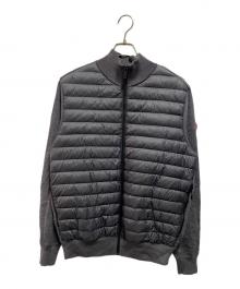 CANADA GOOSE（カナダグース）の古着「HyBridge Knit Jacket Packable」｜グレー