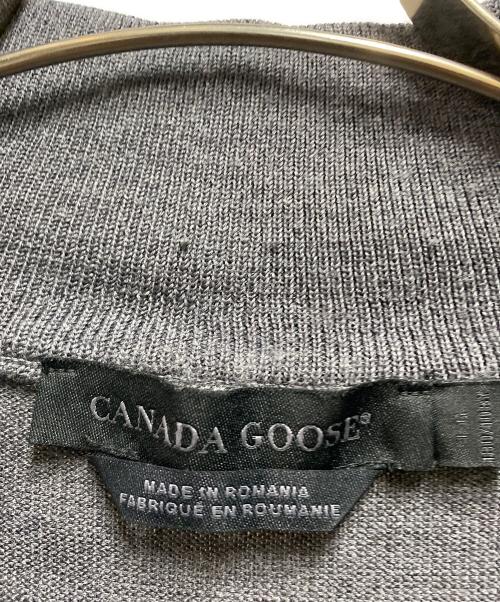 CANADA GOOSE（カナダグース）CANADA GOOSE (カナダグース) HyBridge Knit Jacket Packable グレー サイズ:Ｌの古着・服飾アイテム