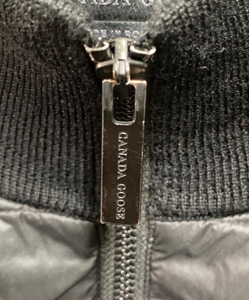 CANADA GOOSE（カナダグース）CANADA GOOSE (カナダグース) HyBridge Knit Jacket Packable ブラック サイズ:Ⅼの古着・服飾アイテム