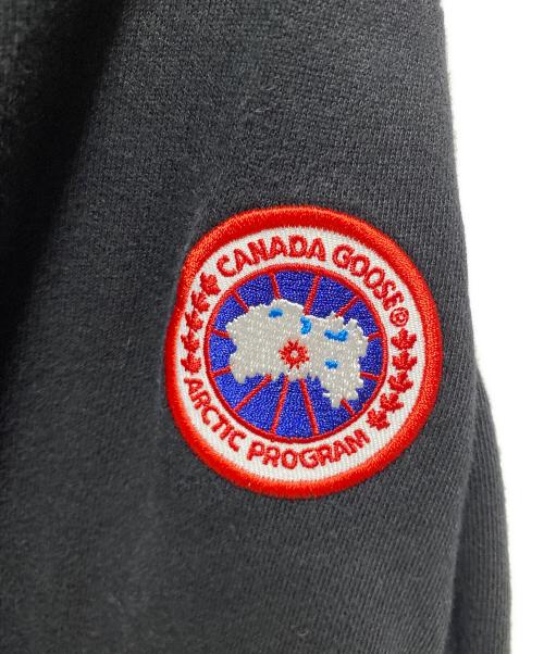 CANADA GOOSE（カナダグース）CANADA GOOSE (カナダグース) ヒューロン クルーネックスウェット ブラック サイズ:Ｍの古着・服飾アイテム