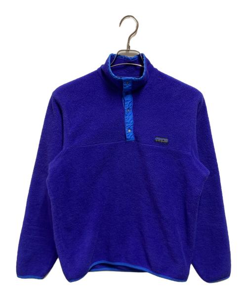 Patagonia（パタゴニア）Patagonia (パタゴニア) 80sシンチラスナッププルオーバー ブルー サイズ:Ｍの古着・服飾アイテム