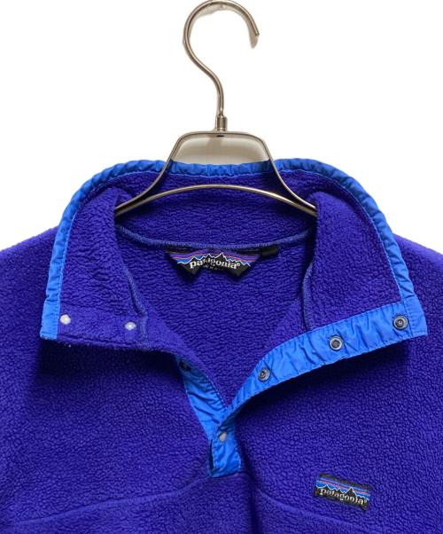 Patagonia（パタゴニア）Patagonia (パタゴニア) 80sシンチラスナッププルオーバー ブルー サイズ:Ｍの古着・服飾アイテム