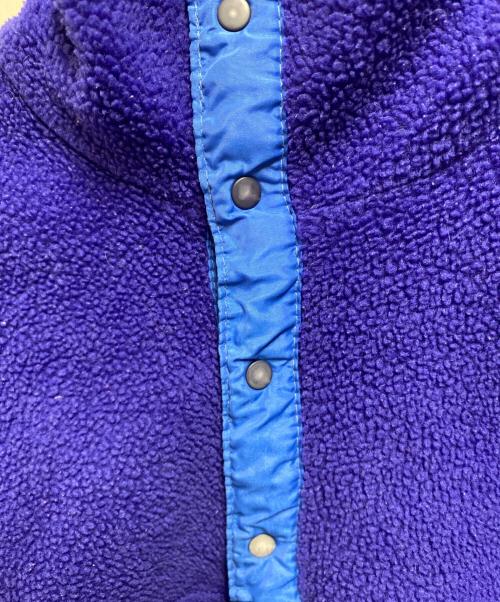 Patagonia（パタゴニア）Patagonia (パタゴニア) 80sシンチラスナッププルオーバー ブルー サイズ:Ｍの古着・服飾アイテム