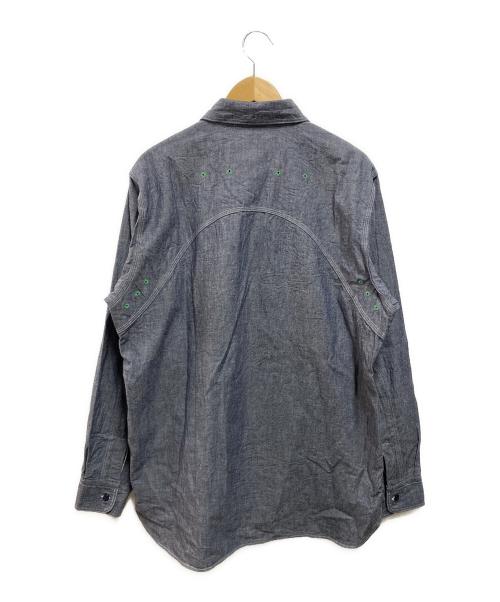 NIGEL CABOURN（ナイジェルケーボン）NIGEL CABOURN (ナイジェルケーボン) NEW MEDICAL SHIRT インディゴ サイズ:50の古着・服飾アイテム