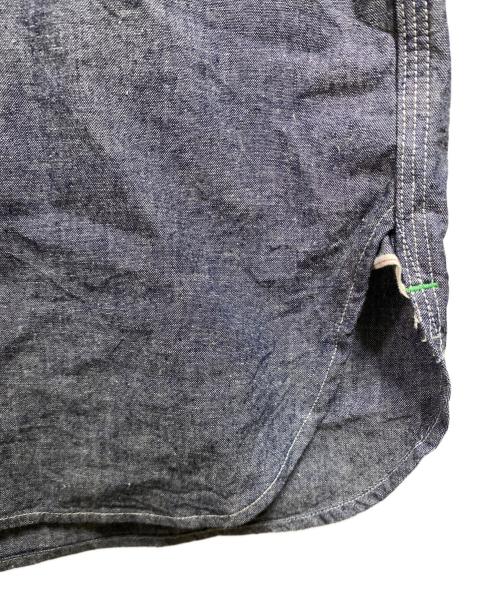 NIGEL CABOURN（ナイジェルケーボン）NIGEL CABOURN (ナイジェルケーボン) NEW MEDICAL SHIRT インディゴ サイズ:50の古着・服飾アイテム