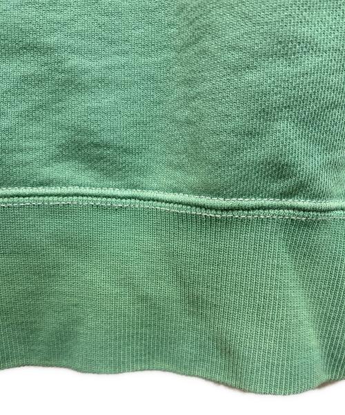 RRL（ダブルアールエル）RRL (ダブルアールエル) Garment Dyed Logo Fleece Sweatshirt グリーン サイズ:Sの古着・服飾アイテム
