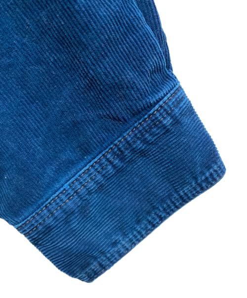 RRL（ダブルアールエル）RRL (ダブルアールエル) コーデュロイシャツ ブルー サイズ:Lの古着・服飾アイテム