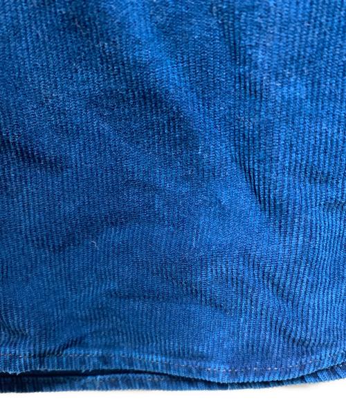 RRL（ダブルアールエル）RRL (ダブルアールエル) コーデュロイシャツ ブルー サイズ:Lの古着・服飾アイテム