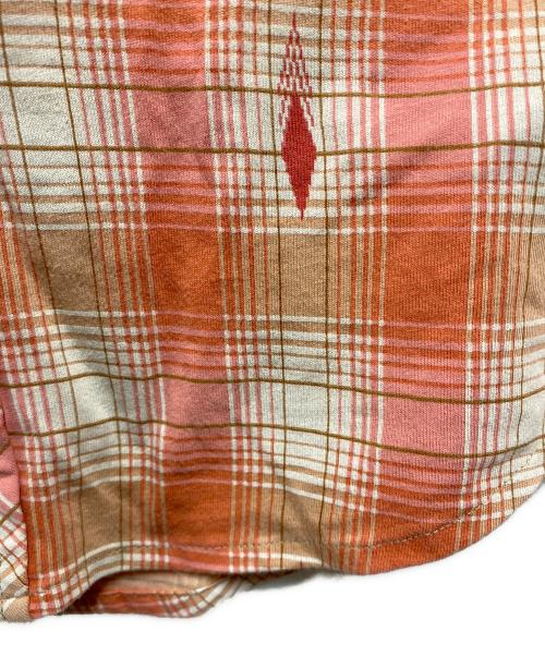 RRL（ダブルアールエル）RRL (ダブルアールエル) チェックシャツ オレンジ サイズ:ＸＳの古着・服飾アイテム