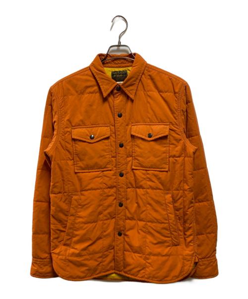 RRL（ダブルアールエル）RRL (ダブルアールエル) キルティングシャツジャケット オレンジ サイズ:Ｓの古着・服飾アイテム