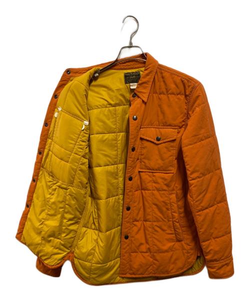 RRL（ダブルアールエル）RRL (ダブルアールエル) キルティングシャツジャケット オレンジ サイズ:Ｓの古着・服飾アイテム