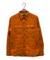 RRL（ダブルアールエル）の古着「キルティングシャツジャケット」｜オレンジ