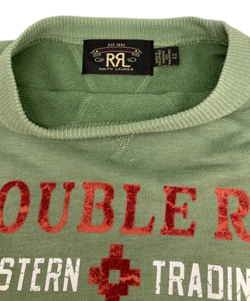 RRL（ダブルアールエル）RRL (ダブルアールエル) スウェット グリーン サイズ:XSの古着・服飾アイテム