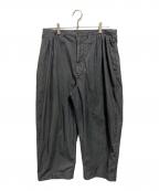 Porter Classicポータークラシック）の古着「ポプリンジャズパンツ」｜グレー