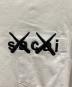 中古・古着 sacai (サカイ) ロゴ刺繍レイヤード長袖カットソー ホワイト サイズ:2：9000円