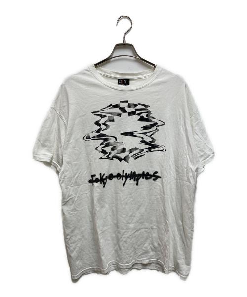 SAINT MICHAEL（セントマイケル）SAINT MICHAEL (セントマイケル) TOKYO OLYMPICS プリントＴシャツ ホワイト サイズ:Ｌ/ＸＬの古着・服飾アイテム