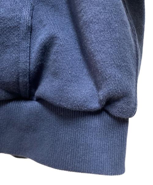 THE BLACK EYE PATCH（ブラックアイパッチ）THE BLACK EYE PATCH (ブラックアイパッチ) SPANDEX LOGO ZIP HOODIE レッド×ネイビー サイズ:Lの古着・服飾アイテム