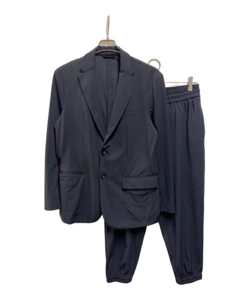 EMPORIO ARMANI（エンポリオ アルマーニ）EMPORIO ARMANI (エンポリオアルマーニ) セットアップ ブラック サイズ:46の古着・服飾アイテム