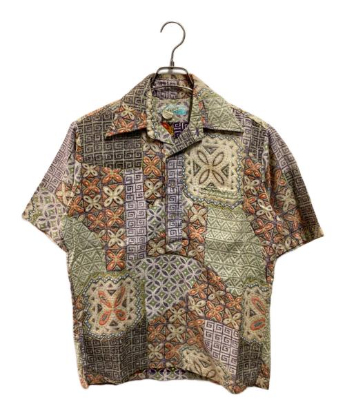 PENNYS（ペニーズ）PENNYS (ペニーズ) ハーフボタンアロハシャツ マルチカラー サイズ:記載無しの古着・服飾アイテム