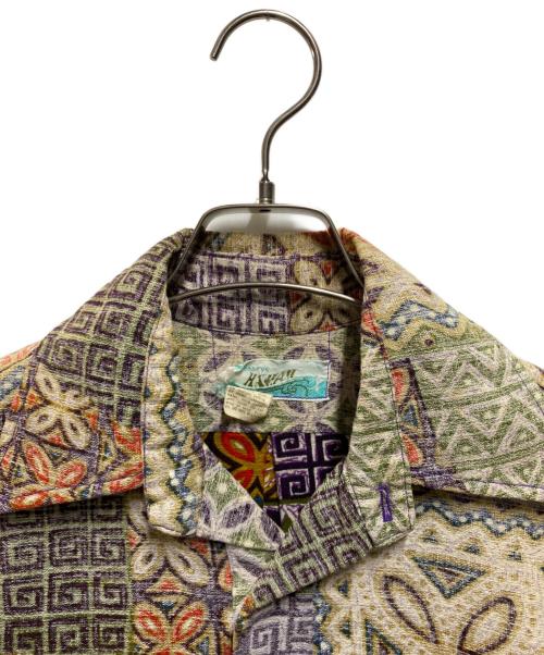 PENNYS（ペニーズ）PENNYS (ペニーズ) ハーフボタンアロハシャツ マルチカラー サイズ:記載無しの古着・服飾アイテム