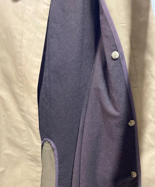 YAECA（ヤエカ）YAECA (ヤエカ) ライナー付ステンカラーコート ベージュ サイズ:Mの古着・服飾アイテム