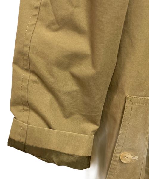 YAECA（ヤエカ）YAECA (ヤエカ) ライナー付ステンカラーコート ベージュ サイズ:Mの古着・服飾アイテム