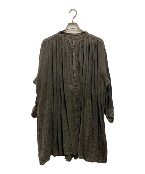 ARTS&SCIENCE（アーツアンドサイエンス）ARTS&SCIENCE (アーツアンドサイエンス) リネンワンピース グレー サイズ:1の古着・服飾アイテム