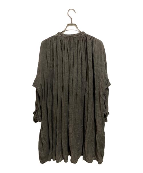 ARTS&SCIENCE（アーツアンドサイエンス）ARTS&SCIENCE (アーツアンドサイエンス) リネンワンピース グレー サイズ:1の古着・服飾アイテム