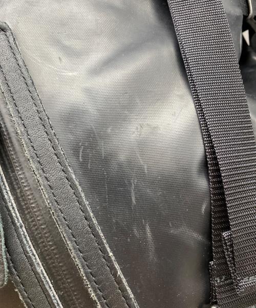 DECADE（ディケイド）DECADE (ディケイド) マットナイロンレザー切替バックパック ブラックの古着・服飾アイテム