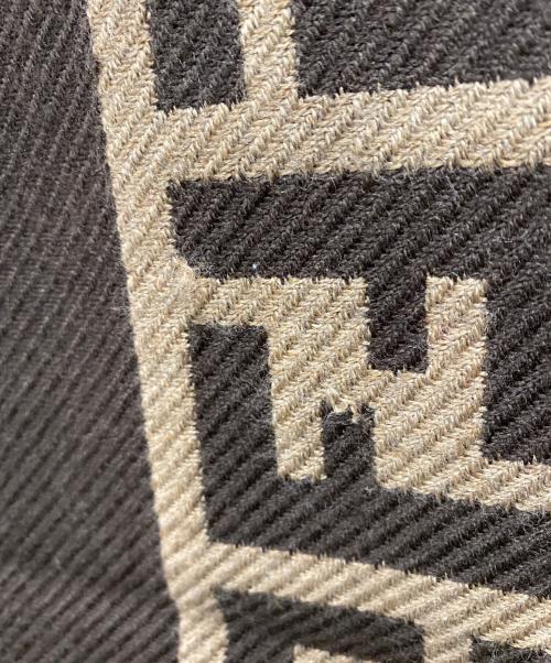 FENDI（フェンディ）FENDI (フェンディ) マフラー ブラウンの古着・服飾アイテム