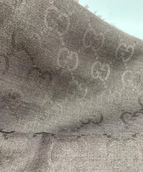 GUCCI（グッチ）GUCCI (グッチ) ストール ブラウンの古着・服飾アイテム