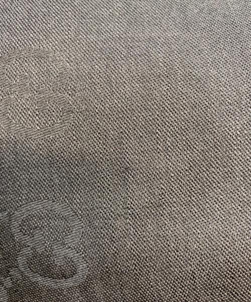 GUCCI（グッチ）GUCCI (グッチ) ストール ブラウンの古着・服飾アイテム