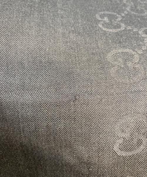 GUCCI（グッチ）GUCCI (グッチ) ストール ブラウンの古着・服飾アイテム