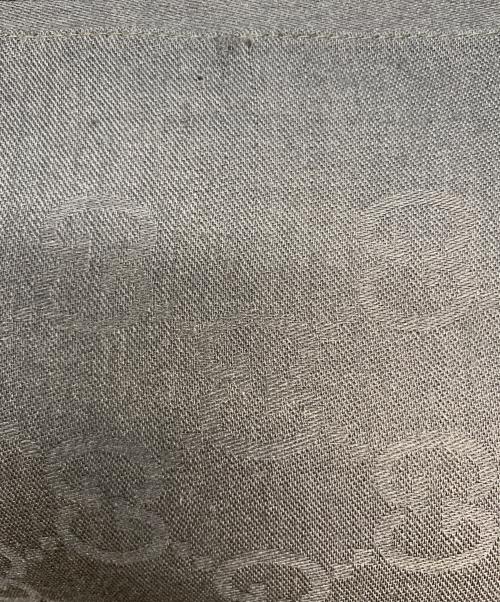 GUCCI（グッチ）GUCCI (グッチ) ストール ブラウンの古着・服飾アイテム