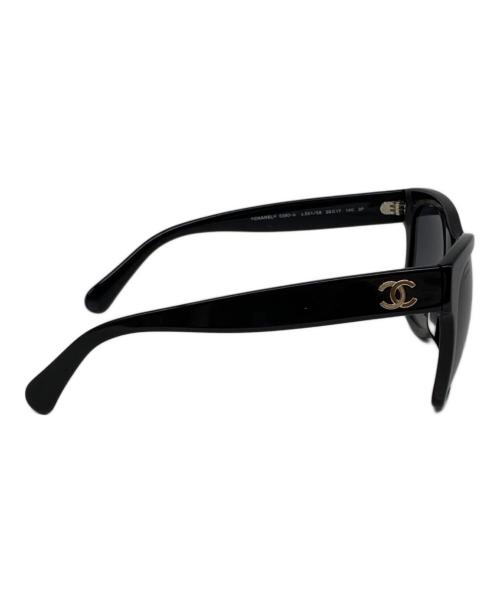 CHANEL（シャネル）CHANEL (シャネル) サングラス ブラックの古着・服飾アイテム