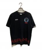 Aape BY A BATHING APEエーエイプ バイ アベイシングエイプ）の古着「Tシャツ」｜ブラック