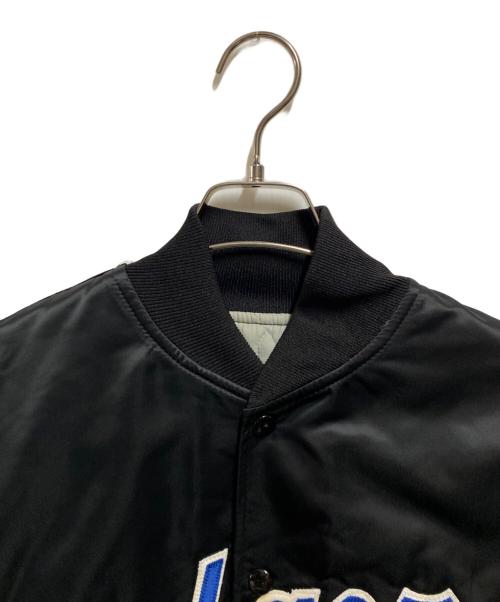 MLB（エムエルビー）MLB (エムエルビー) スタジャン ブラック サイズ:Lの古着・服飾アイテム