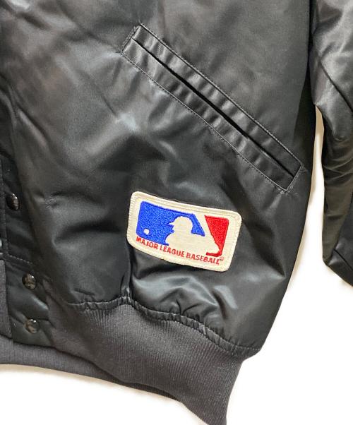 MLB（エムエルビー）MLB (エムエルビー) スタジャン ブラック サイズ:Lの古着・服飾アイテム