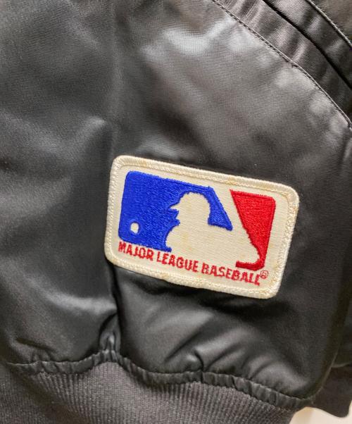 MLB（エムエルビー）MLB (エムエルビー) スタジャン ブラック サイズ:Lの古着・服飾アイテム