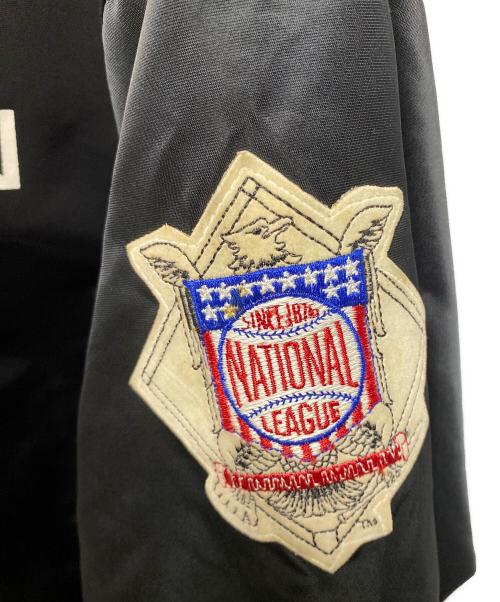 MLB（エムエルビー）MLB (エムエルビー) スタジャン ブラック サイズ:Lの古着・服飾アイテム